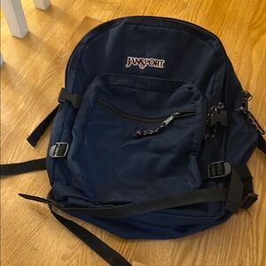 JanSport Navy Blue Backpack